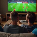 fans miran el perú vs ecuador mientras apuestan