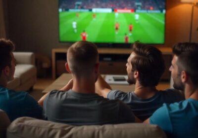 fans miran el perú vs ecuador mientras apuestan