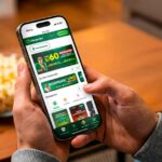 Hombre conoce a Olimpo.bet, una plataforma de apuesta legal