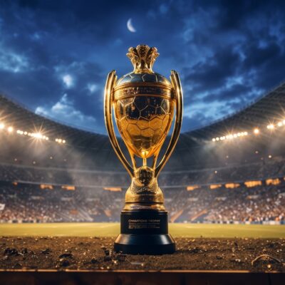 Copa del Mundial en un estadio que representa la emoción de la final del Mundial 2026
