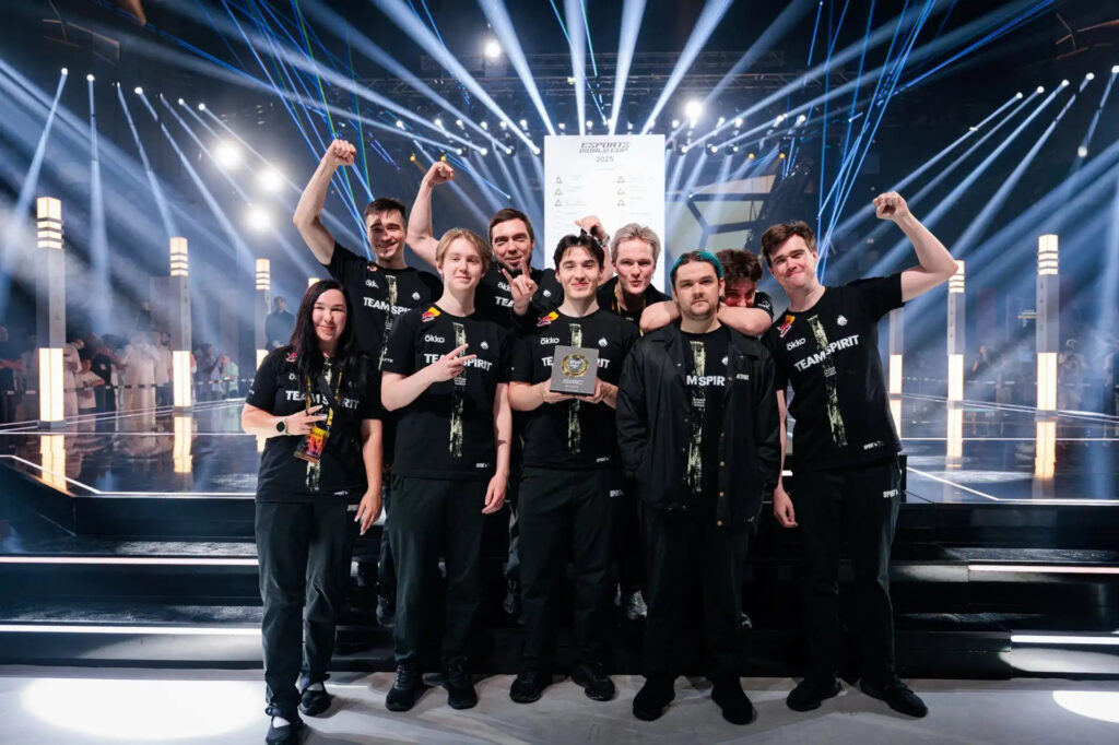 Team Spirit, campeones del mundial de videojuegos en Dota 2, 2025