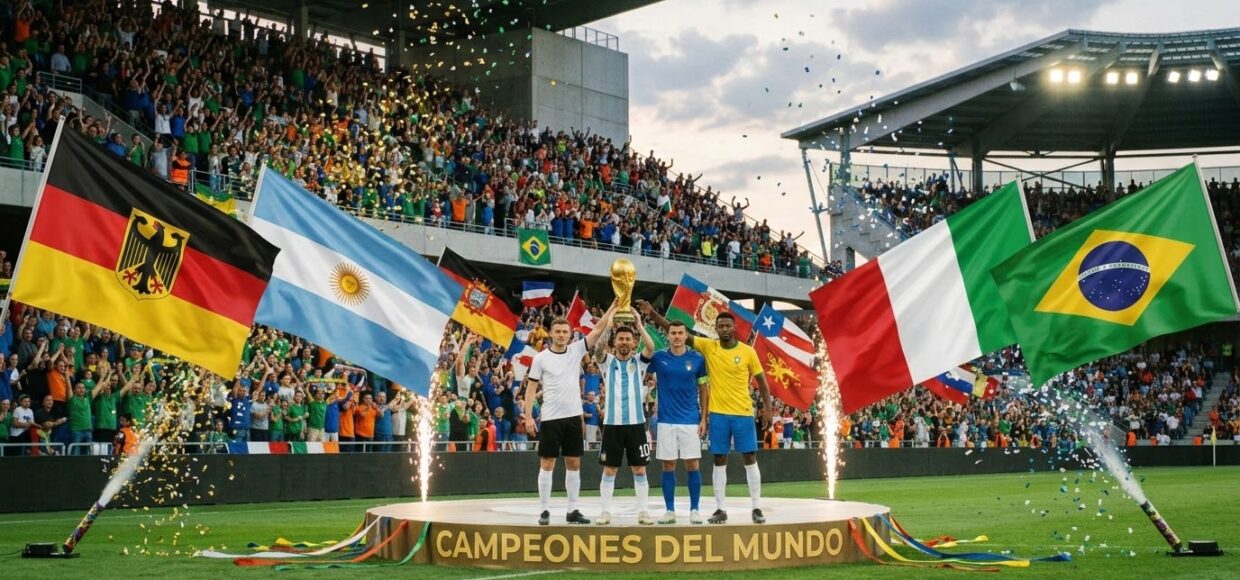 Campeones del mundial de fútbol