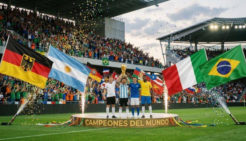 Campeones del mundial de fútbol