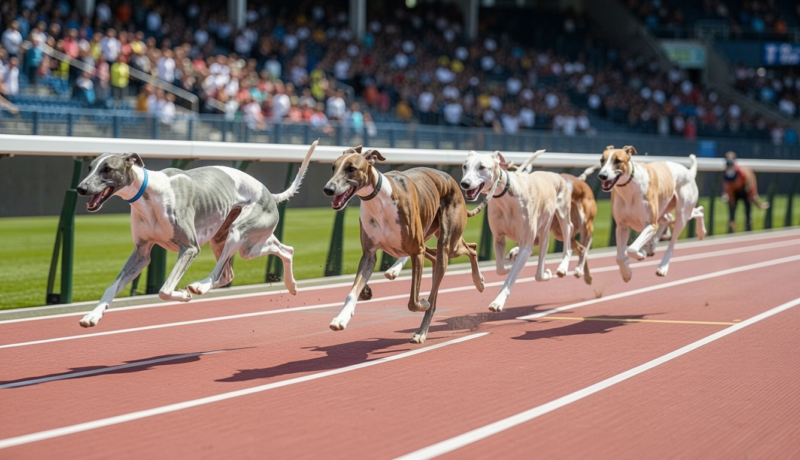 Conoce cómo funcionan las carreras de perros en Olimpo.bet.